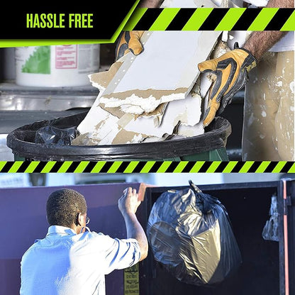 Heavy Duty 56 Gallon Trash Bags