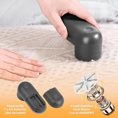 Electric Fabric Shaver and Lint Remover, Portable Fuzz Remover