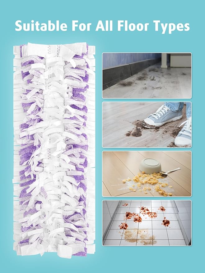 AIR U+ 48 Pack Disposable Power Mop Pads Refills