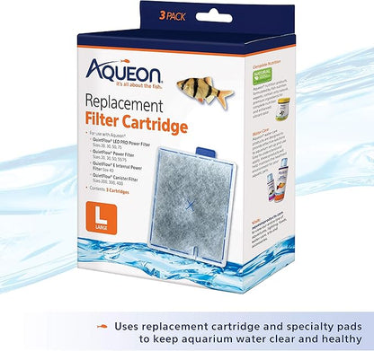 Aqueon QuietFlow 75 LED PRO Aquarium Fish Tank Power Filter For Up To 90 Gallon Aquariums