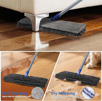 Masthome Microfiber Mops for Floor Cleaning, Dust Mop