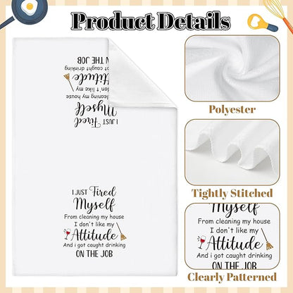 GROBRO7 Funny Sayings Hand Towel