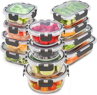 Freshware Glass Storage Containers