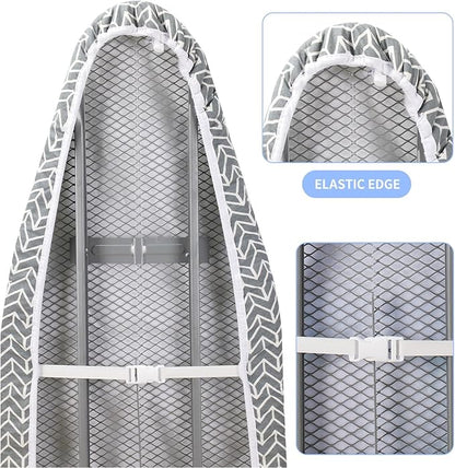 BNDX Eco-Friendly Ironing Board Cover and Pad 18" x 49" – Heat-Resistant