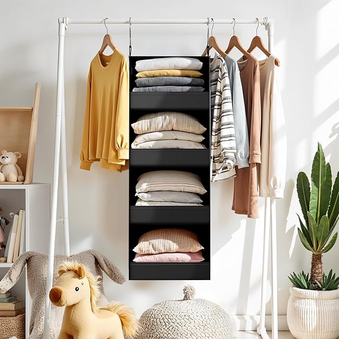 GRANNY SAYS 4-Shelf Hanging Organizer, Wall Mount