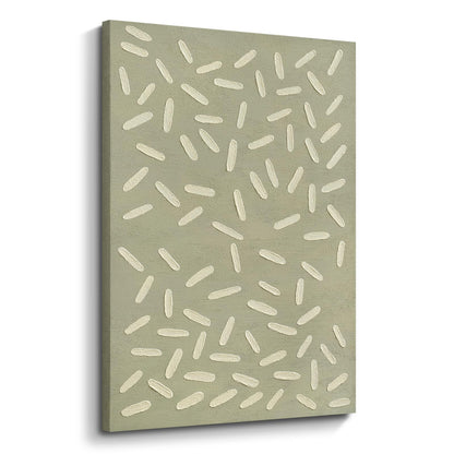 JUHOME Hand-Painted Abstract Canvas Wall Art – 24x36 Inch Original Textured Painting with Wooden Inner Frame, Modern Minimalist Artwork for Living Room, Bedroom, Office, Gift and Housewarming Decor