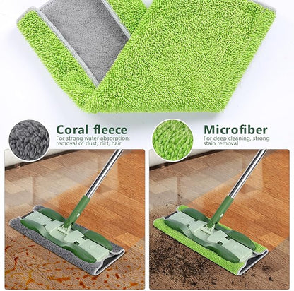 Microfiber Mops for Floor Cleaning, Masthome Professional Floor Mops