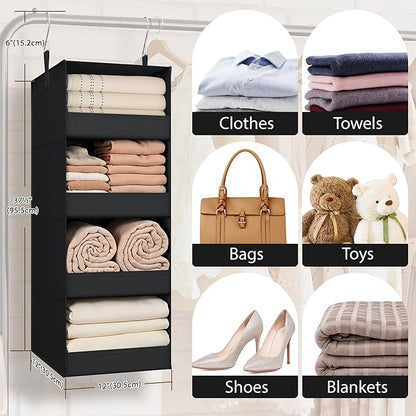 GRANNY SAYS 4-Shelf Hanging Organizer, Wall Mount
