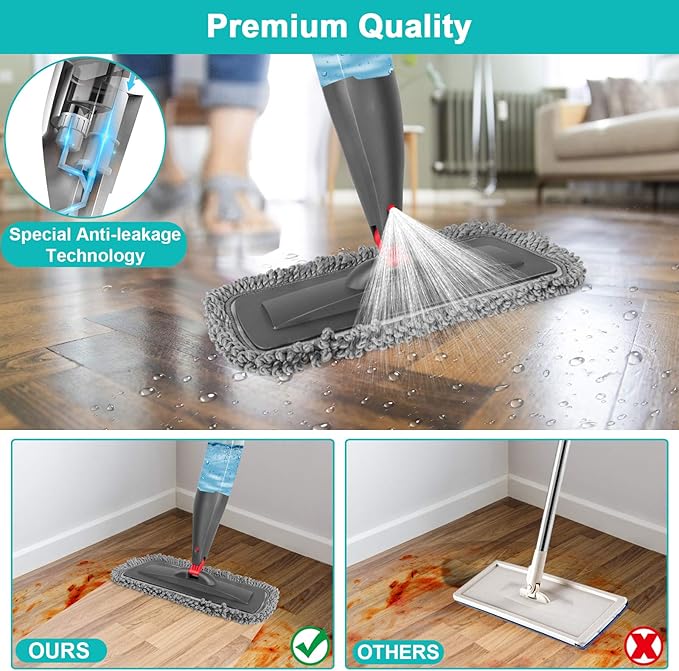 Spray Mop for Floor Cleaning