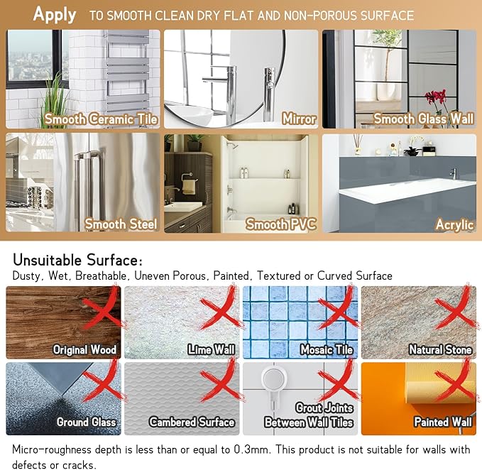 LEVERLOC Soap Dish Holder for Shower Double Layer Suction Cup Wall Mounted