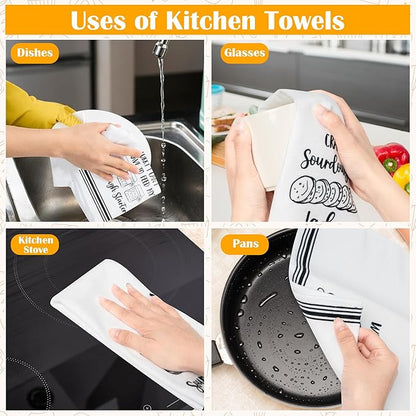 R HORSE Funny Kitchen Dish Towels