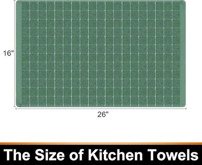 Mordimy 100% Cotton Terry Cloth Kitchen Towels, Super Soft and Absorbent Dish