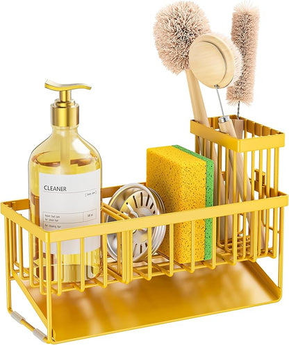 Cisily Yellow Sink Caddy Organzier