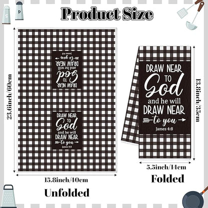 GROBRO7 Bible Verse Hand Towel