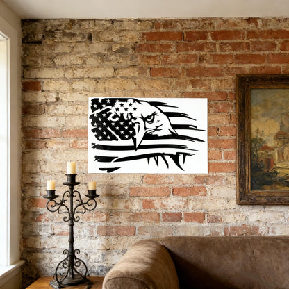 American Eagle Flag Wall Art Epoxy Resin Molds, Large Size Patriotic Home Decor Resin Molds Silicone Clearance, Large Home Wall Decor Silicone Molds for Epoxy Resin