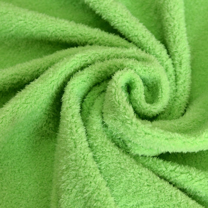 Surf turtle Faux Fur Fabric,Fluffy,Soft Craft Material for DIY Crafts,Rugs, Pillows,Projects, Sewing 36''x60'', Emerald Green