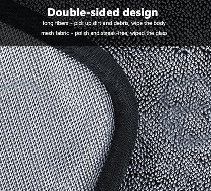 Shiny Cleaning Cloths 3PCS, 12 * 6“ Replacement Towel