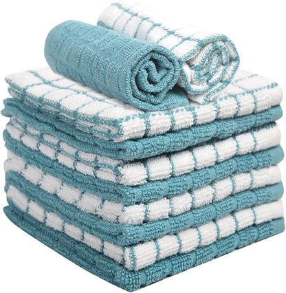 Bumble Dish Cloths | 12" x 12" | 100% Cotton Kitchen Towels | 405 GSM | Soft