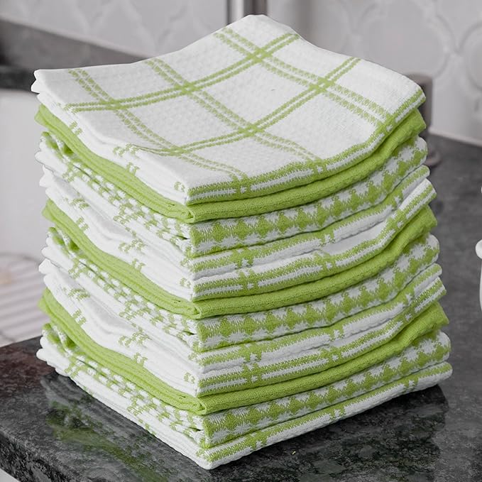T-Fal Premium Waffle Dish Cloths: Highly Absorbent, Super Soft Long Lasting