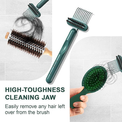 RHOS 2-in-1 Hair Brush Cleaner and Remover Tool