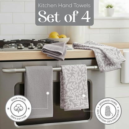 MosJos Kitchen Towels, Cotton Hand Towels, 18 x 28 Kitchen Linens