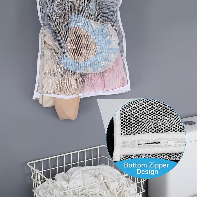 Portable Hanging Laundry Hamper, 28.74 X 18.89 Inches, Over the Door Laundry
