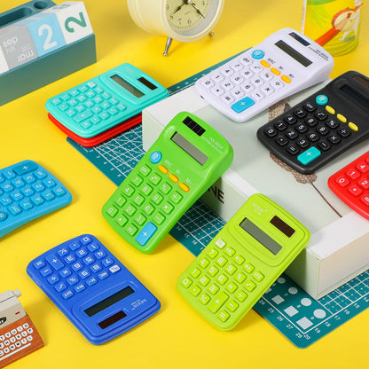 Chumia 50 Pieces Pocket Calculator Bulk Basic Small 4 Function Calculator Battery Powered Handheld Kids Mini Calculators for Students Desktop Primary School Home Office (Classic)