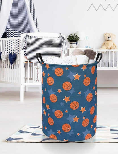 QUEENLALA Large Storage Basket, Laundry Hamper/Bathroom/Home Decor/Collapsible