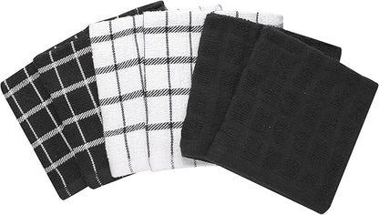 Ritz Premium 100% Cotton Terry Check Kitchen Dish Cloths