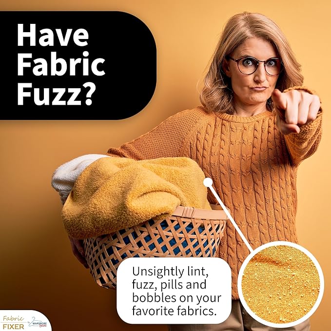 Multi-Fabric Sweater Comb for Pills and Fuzz