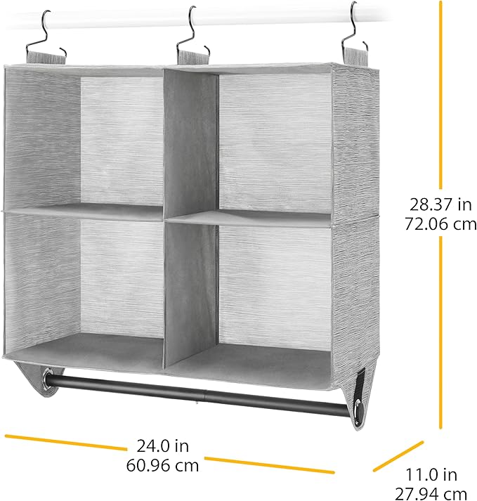 Whitmor Hanging Closet Organizer