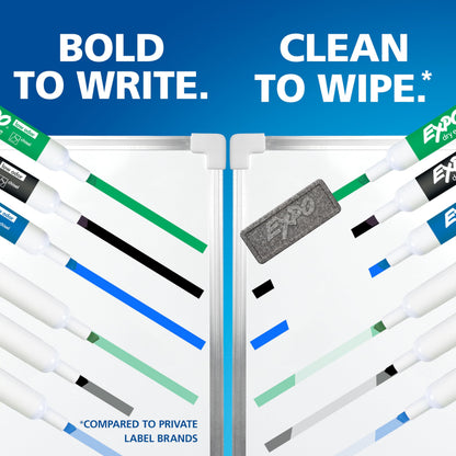 EXPO Dry Erase Markers, Low Odor Ink, Chisel Tip, 16 Count - Whiteboard, Calendar, Organization, Essential Supplies for Office, School, Classroom, Teachers