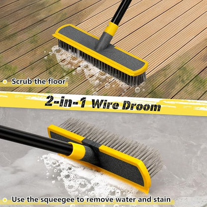 Heavy Duty Broom Wire Floor Scrub Brush