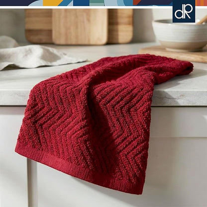 DecorRack 100% Cotton Kitchen Towels