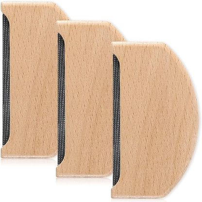 Thinp 3 Pcs Wool Cashmere Comb, Sweater Comb to Remove Pilling Manual Fuzz