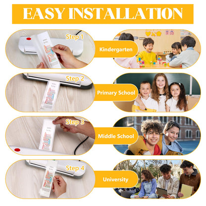 500 Pcs Bookmark Laminating Pouches 2x8inch 5 Mil Hot Laminator Sleeves DIY Bookmark Making Kit for Book Lovers(Without Laminating Machines)