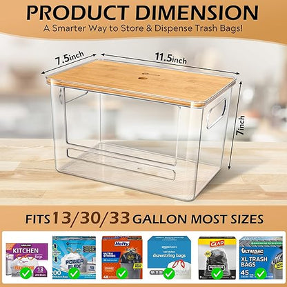 Stackable Trash Bag Dispenser