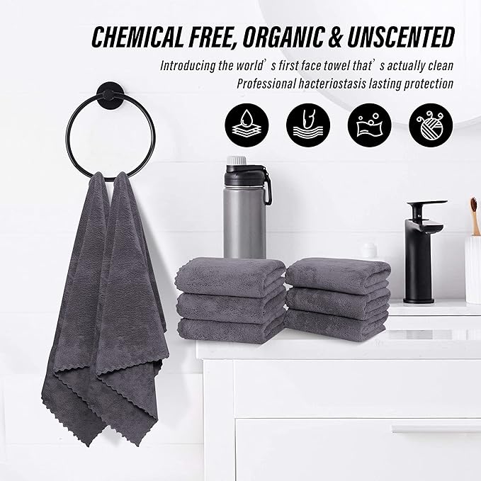 MOONQUEEN 18 Pack Premium Hand Towels