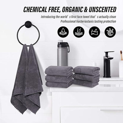 MOONQUEEN 6 Pack Premium Hand Towels