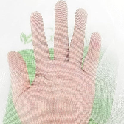 10x10Ft Mosquito Bug Insect Bird Fine Mesh Net Barrier Hunting Blind Garden Screen Netting for Protect Your Plant Fruits Flower