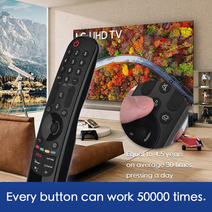 for TCL Google TV Remote, RC813 for Voice Replacement Control,for Android Mini-LED QLED 4K UHD Smart Television, with 6 Shortcut Buttons for NEIFLX/Prime/YouTube/TCL/Apple TV Buttons