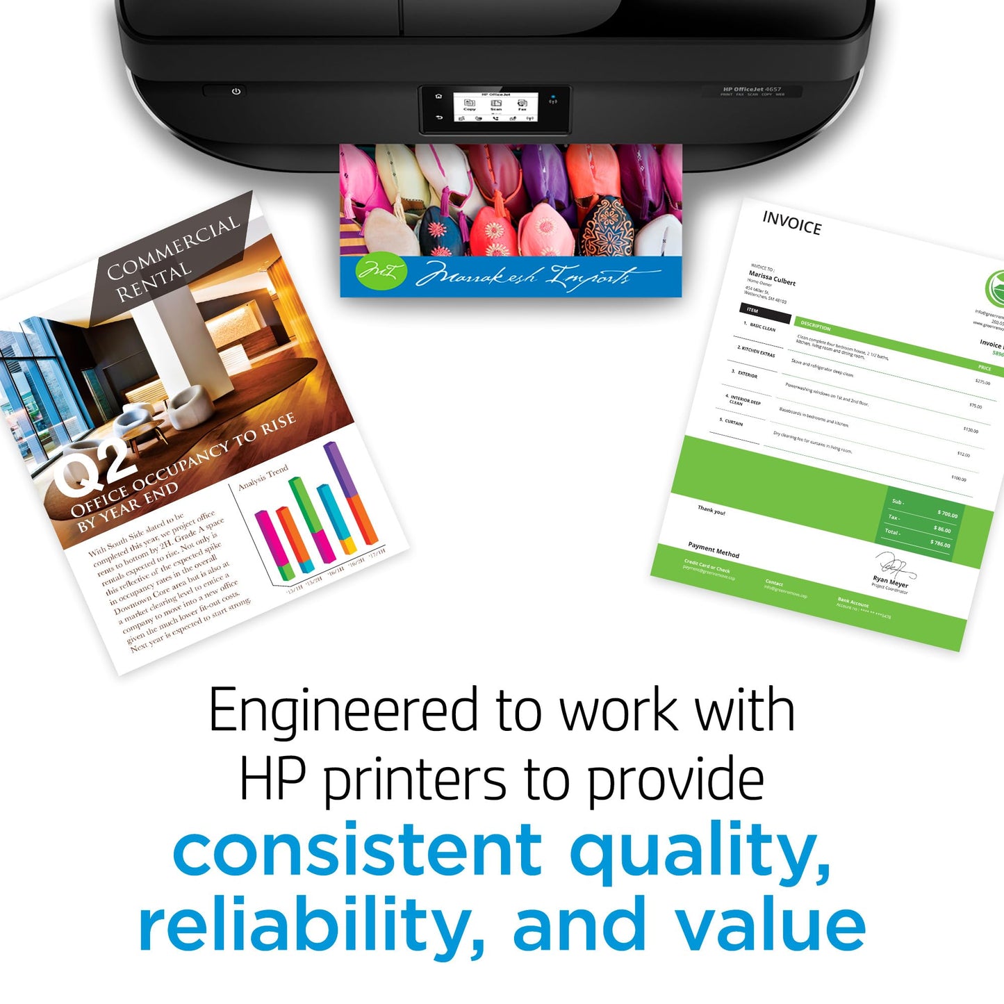 HP 67XL Black High-yield Ink Cartridge | Works with HP DeskJet 1255, 2700, 4100 Series, HP ENVY 6000, 6400 Series | Eligible for Instant Ink | One Size | 3YM57AN