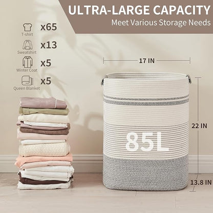Laundry Basket with Handles