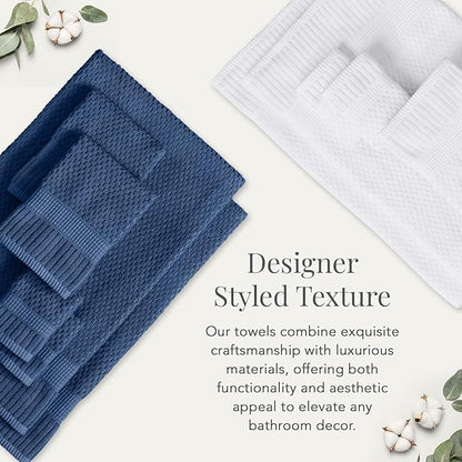 NY Loft 100% Cotton 2 Pack Bath Sheet Towel Set | Super Soft & Absorbent