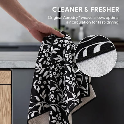 RECYCO Waffle Kitchen Towel Set of 2