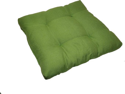 Green Hemp Fabric Dogs and Cats Bed Pillow with Hemp Filler - Pet Sleeping Mat - Comfy Kennel Pad - Large, Small, Standart (Medium 20x20")