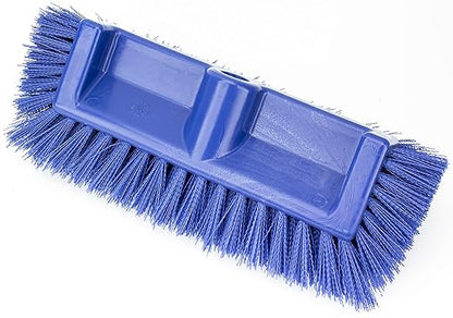 SPARTA Multi-Level Tile Scrub Brush 12" Wide Brush Head, Heavy-Duty Tile
