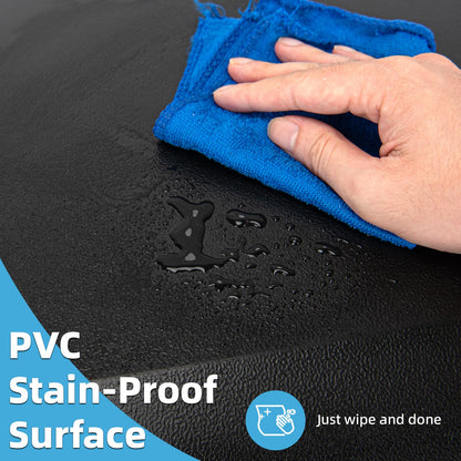 Art3d 3/4" Thick Kitchen Mats for Floor, Waterproof 20" X 32" Cushioned Comfort Mat, Anti Fatigue Mats for Kitchen, Ergonomic Standing Office Desk, Home and Garage, Black