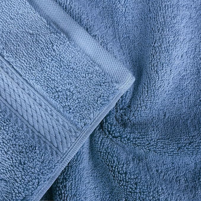 SUPERIOR Egyptian Cotton Pile Bath Sheet Set of 2, Ultra Soft Luxury Towels