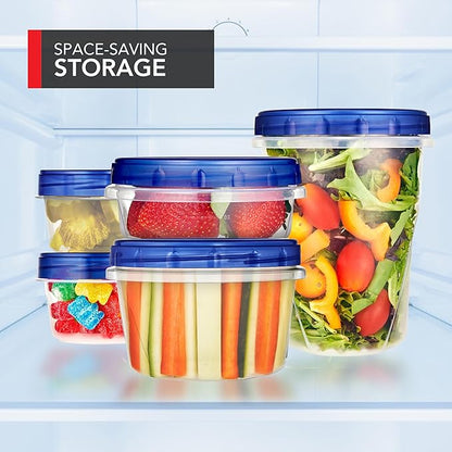 Stock Your Home 8oz Plastic Containers